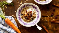 Makea ja kuitupitoinen porkkanakaurapuuro helposti kotona